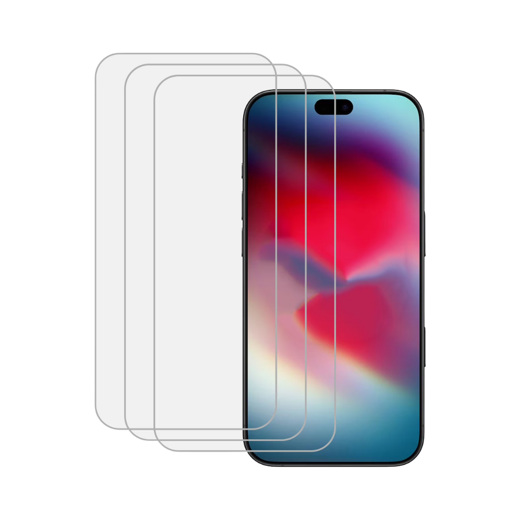 iPhone 17 Pro - Tempered Glass (9H / High Quality) Pack of 10