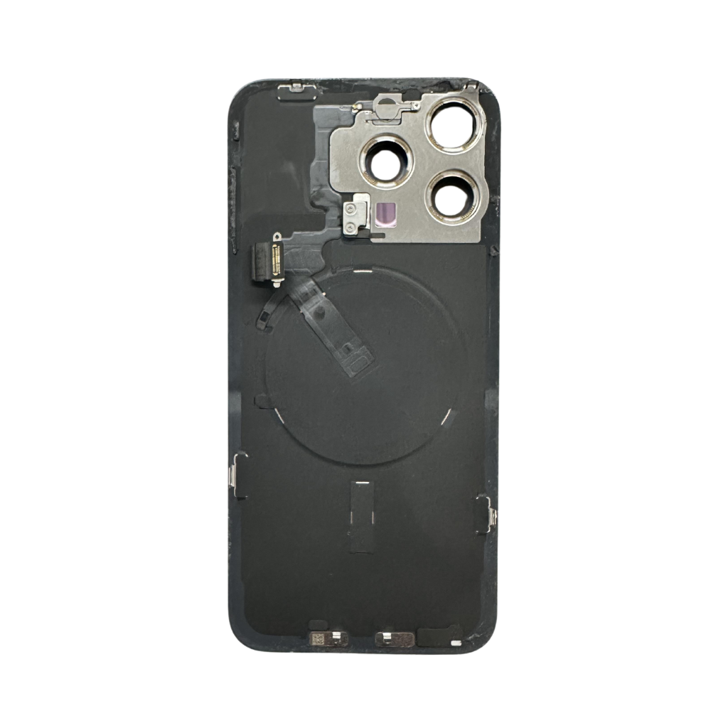 iPhone 15 Pro Back Glass with Wireless NFC & MagSafe Magnet (Natural Titanium) - OEM - Image 3