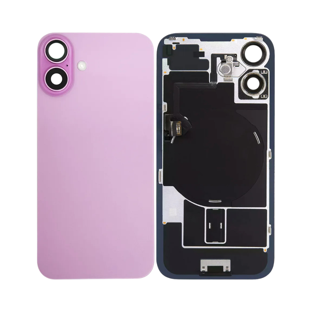 iPhone 16 Plus Back Glass with Wireless NFC & MagSafe Magnet (Pink) - OEM