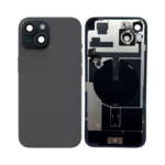 iPhone 15 Plus Back Glass with Wireless NFC & MagSafe Magnet (Black) - OEM