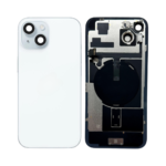 iPhone 15 Plus Back Glass with Wireless NFC & MagSafe Magnet (Blue) - OEM