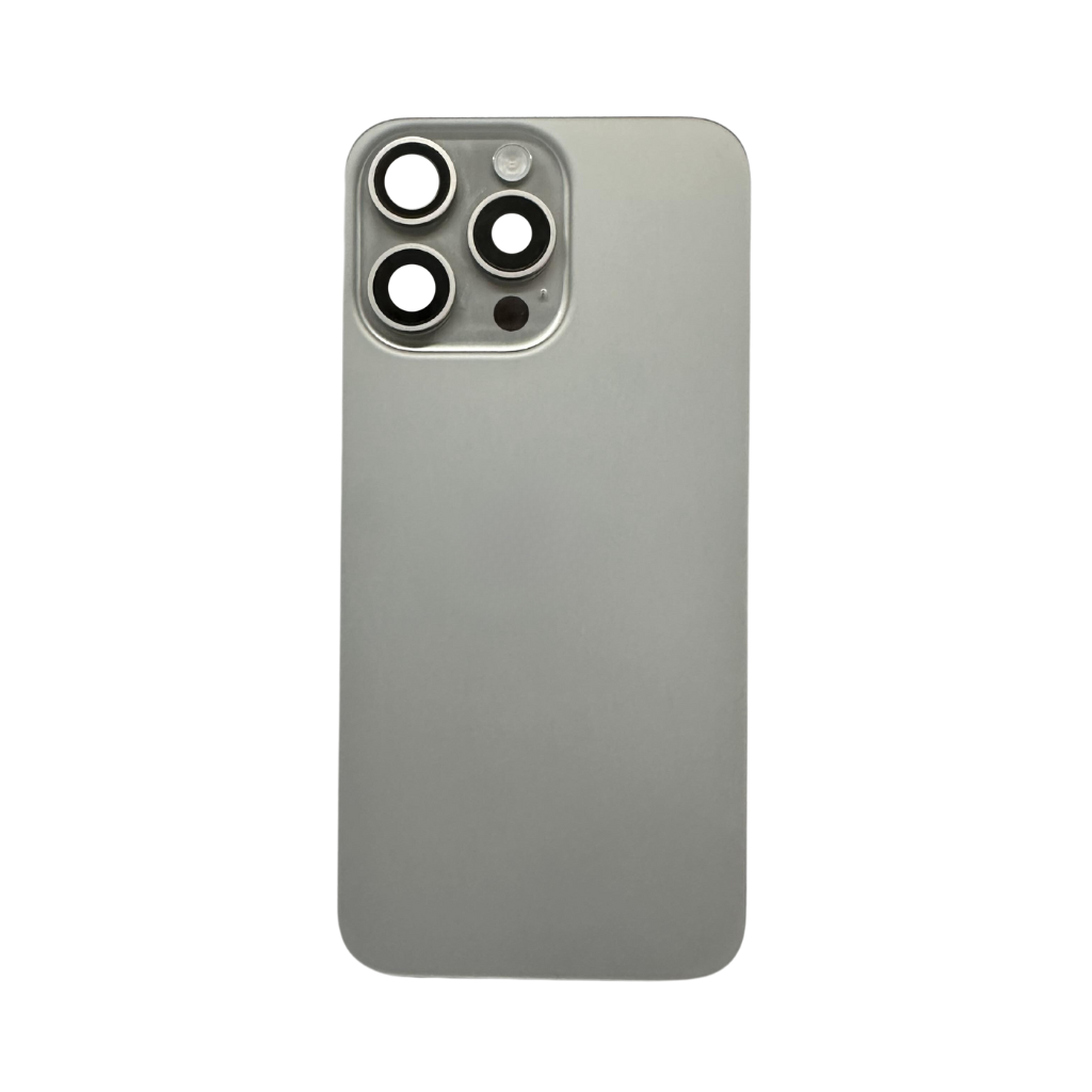 iPhone 15 Pro Back Glass with Wireless NFC & MagSafe Magnet (Natural Titanium) - OEM - Image 2