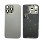 iPhone 15 Pro Max Back Glass with Wireless NFC & MagSafe Magnet (Natural Titanium) - OEM