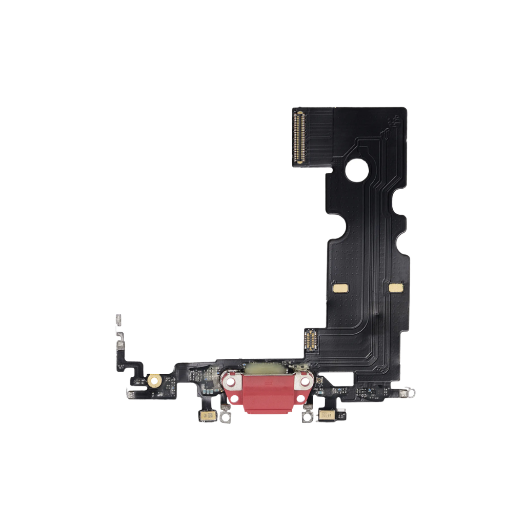 iPhone SE (2020) Charging Port Flex - Aftermarket (Red)