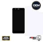 Huawei P10 LCD Assembly - Original with Frame (Black)
