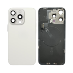 iPhone 15 Pro Max Back Glass with Wireless NFC & MagSafe Magnet (White Titanium) - OEM