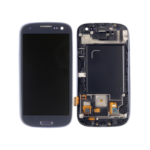 Samsung Galaxy S3 - LCD Assembly with frame (Pebble Blue) - OEM