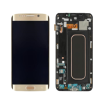 Samsung Galaxy S6 Edge Plus - OLED Assembly with frame (Gold Platinum) - OEM