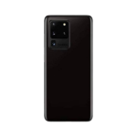 Samsung Galaxy S20 Ultra 5G Back Cover Glass with camera lens (Cosmic Black) - OEM