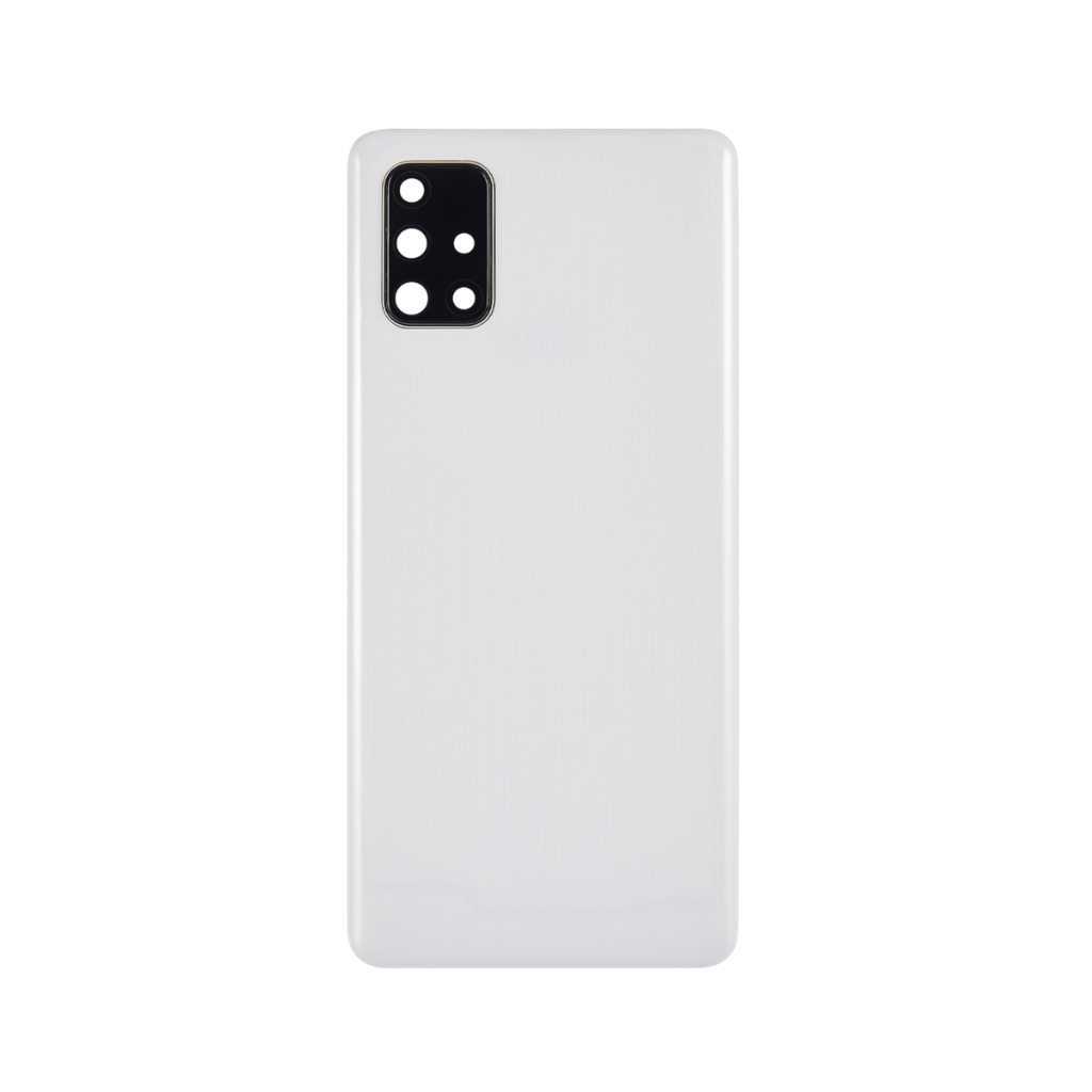 Samsung Galaxy A71 Back Glass (Prism Crush Silver) - OEM