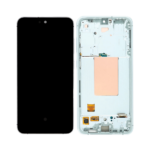 Samsung Galaxy S24 FE - OLED Assembly with frame (Mint) - Service Pack