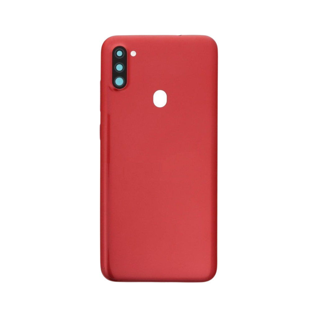 Samsung Galaxy A11 Back Glass (Red) - OEM