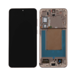 Samsung Galaxy S25 Plus - OLED Assembly with frame (Pink Gold) - Service Pack