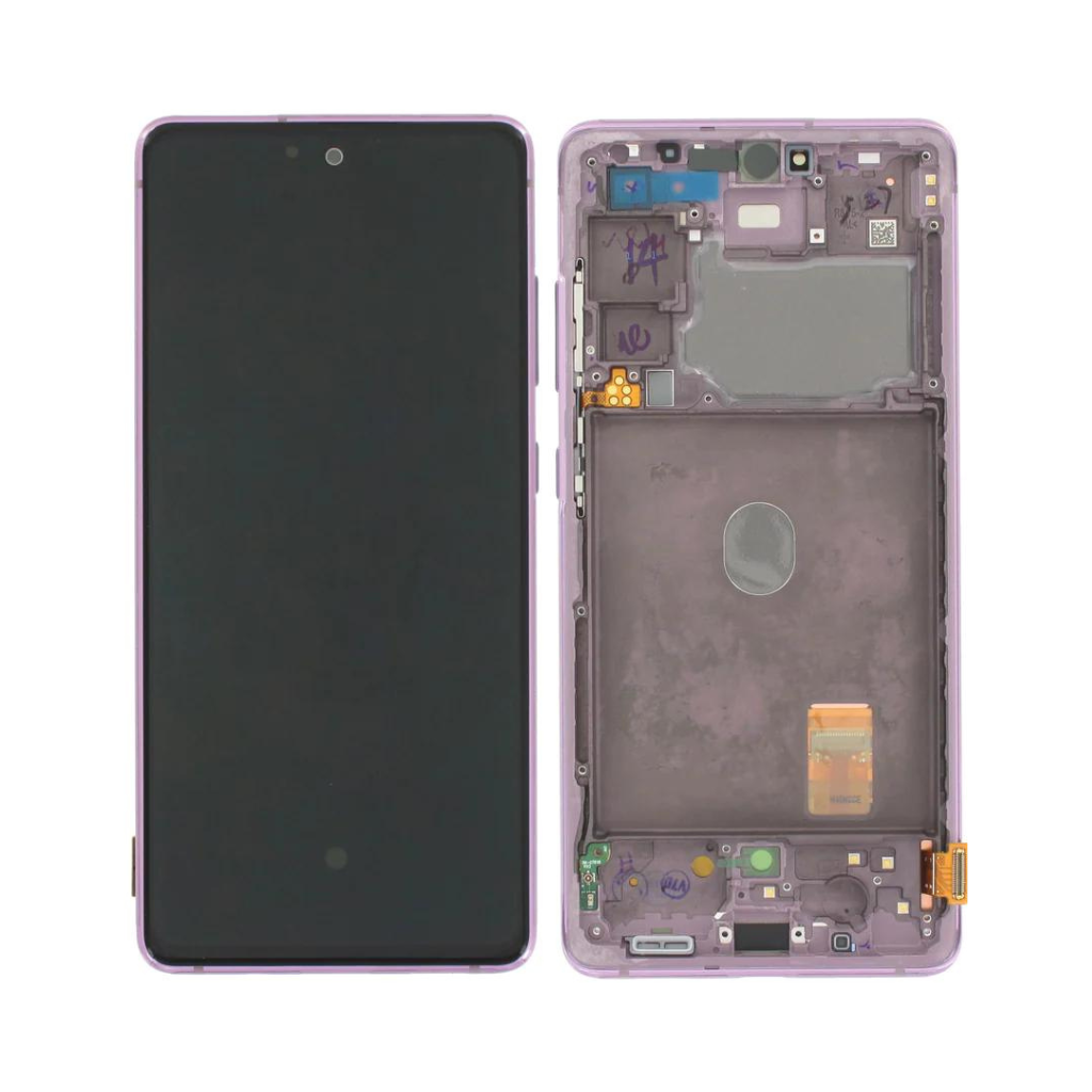 Samsung Galaxy S21 FE - OLED Assembly with frame (Lavender) - OEM