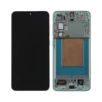 Samsung Galaxy S25 Plus - OLED Assembly with frame (Mint) - OEM