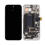 Google Pixel 8a - OLED Assembly with Frame (Porcelain) - OEM