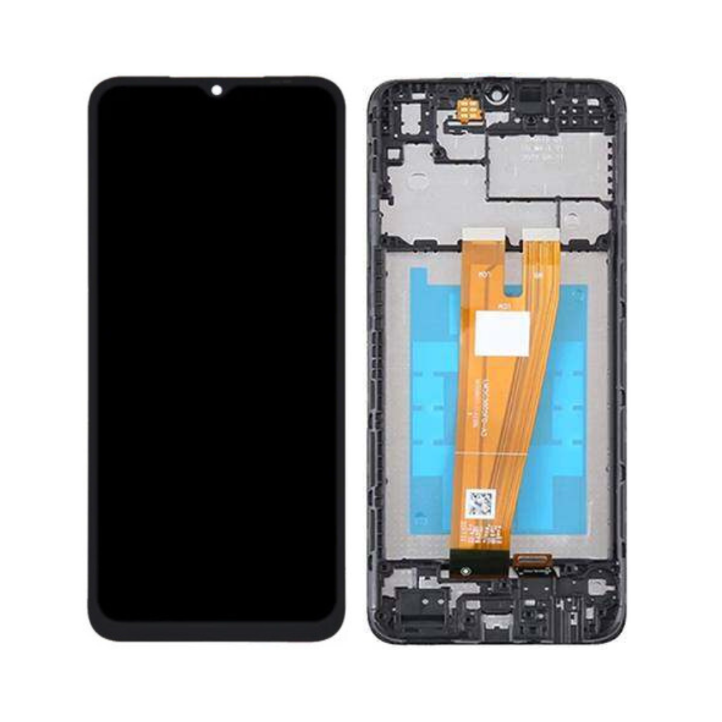 Samsung Galaxy A05 - LCD Assembly with frame - OEM