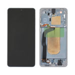 Samsung Galaxy S25 Edge - OLED Assembly with frame (Titanium Silver) - OEM