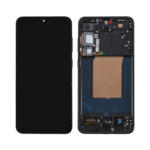 Samsung Galaxy S25 Plus - OLED Assembly with frame (Blue Black) - OEM