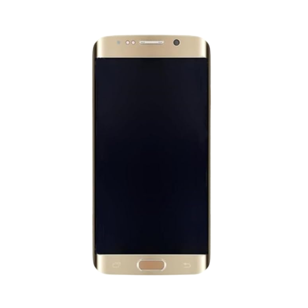 Samsung Galaxy S6 Edge Plus - OLED Assembly with frame (Gold Platinum) - OEM - Image 2