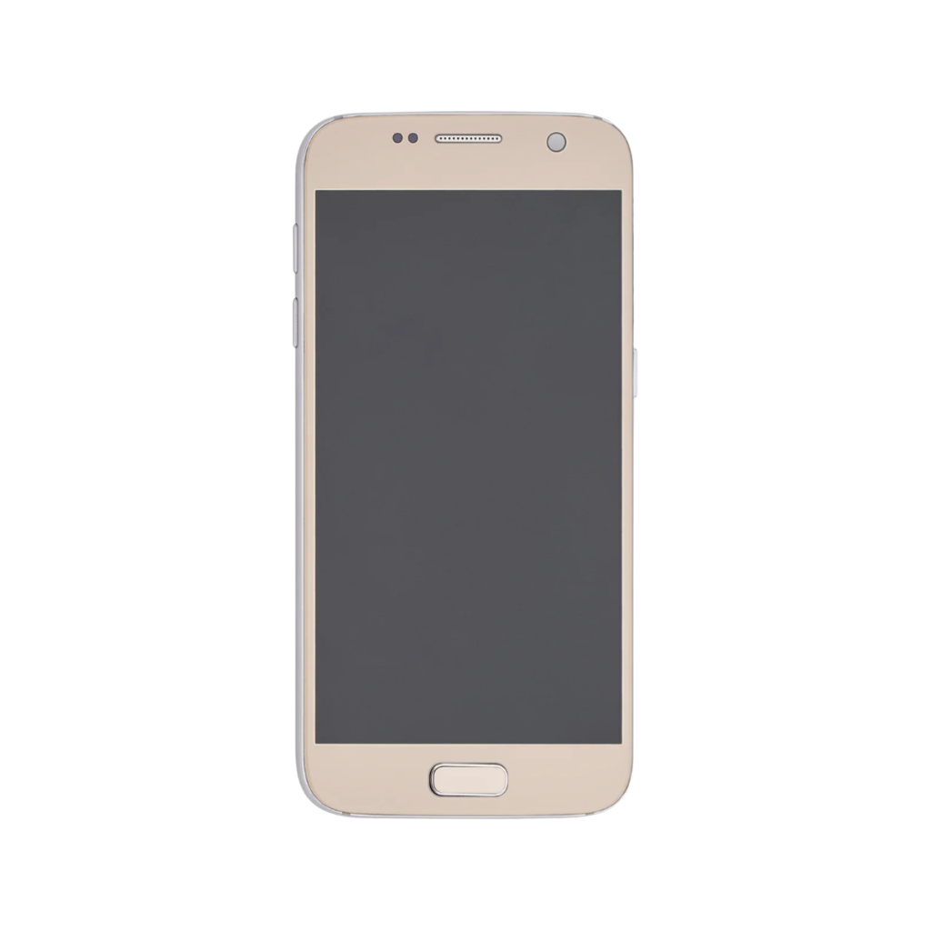 Samsung Galaxy S7 - OLED Assembly with frame (Gold Platinum) - OEM - Image 2