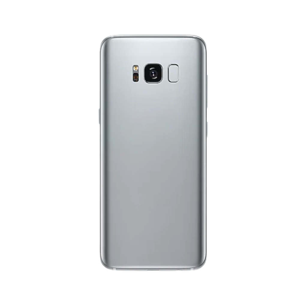 Samsung Galaxy S8 Back Cover Glass with camera lens (Arctic Silver) - OEM