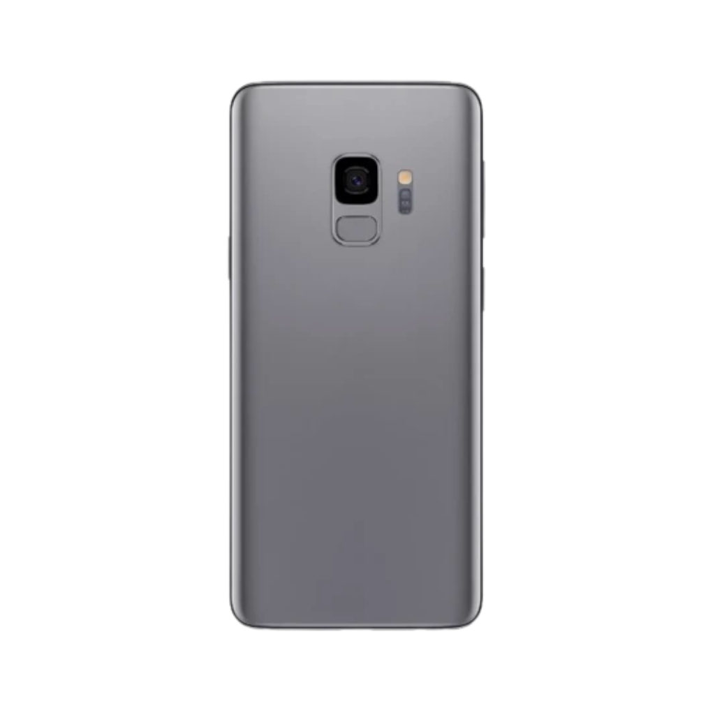 Samsung Galaxy S9 Back Cover Glass with camera lens (Titanium Gray) - OEM