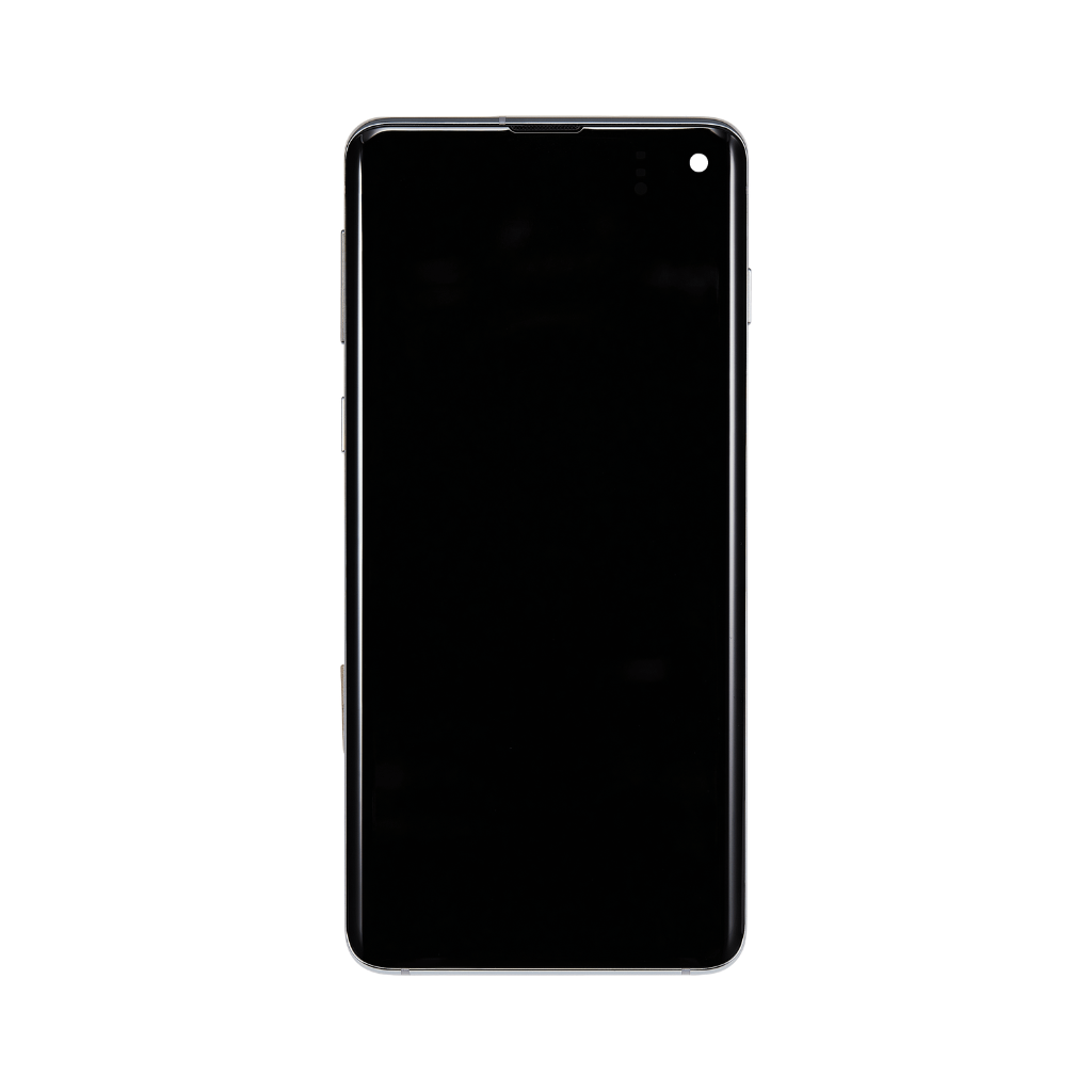 Samsung Galaxy S10 - OLED Assembly with frame (Prism Green) - OEM - Image 2