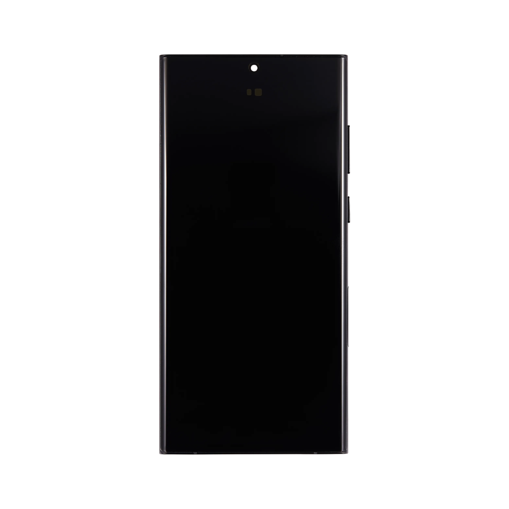 Samsung Galaxy S22 Ultra - OLED Assembly with frame (Graphite) - OEM - Image 2