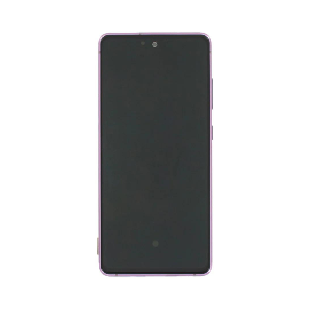 Samsung Galaxy S21 FE - OLED Assembly with frame (Lavender) - OEM - Image 2