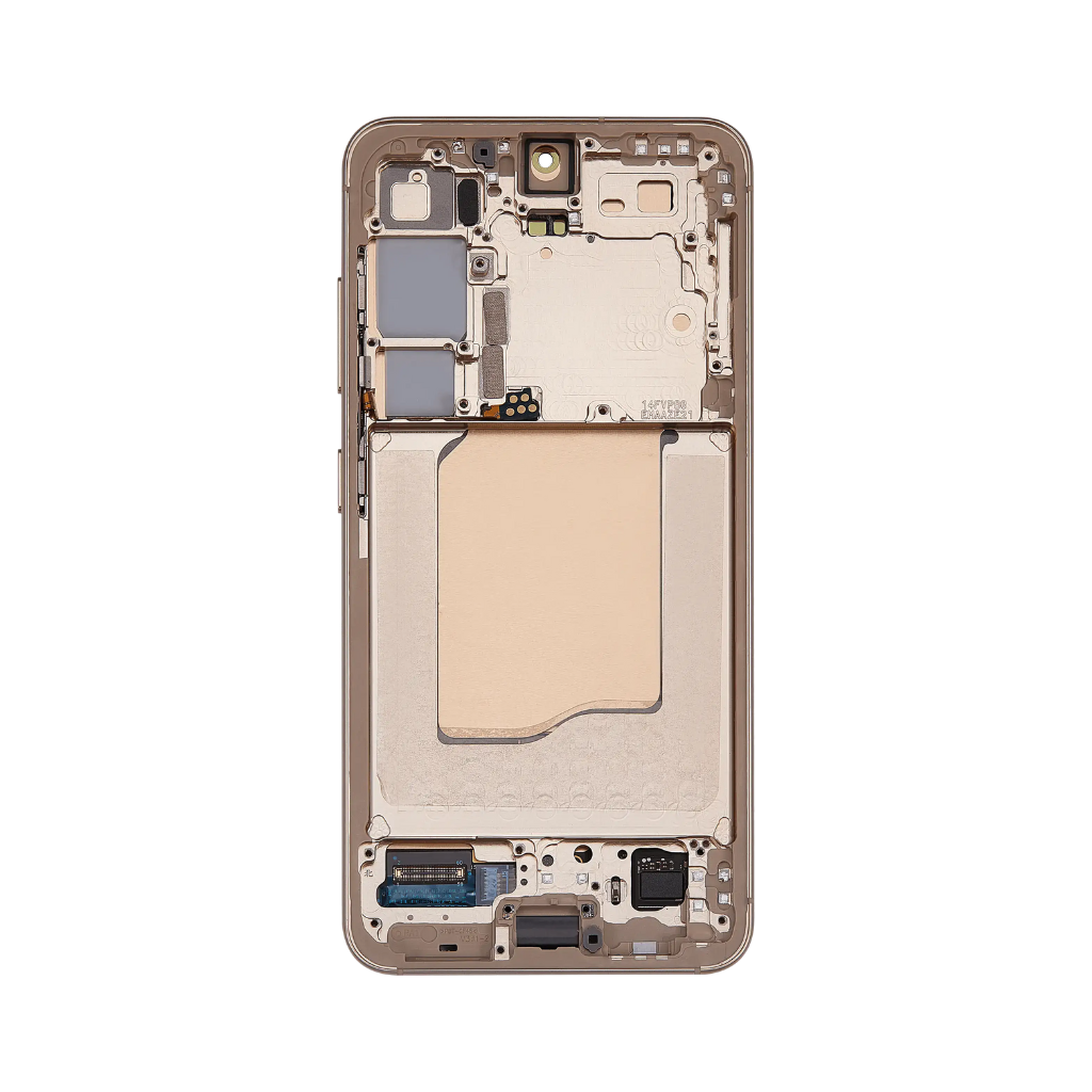 Samsung Galaxy S25 - OLED Assembly with frame (Pink Gold) - OEM - Image 3