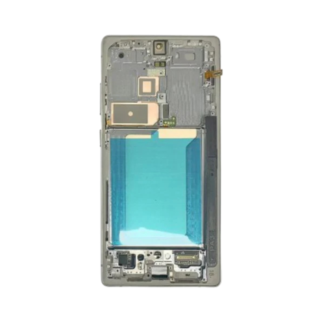 Samsung Galaxy S25 Ultra - OLED Assembly with frame (Titanium Jade Green) - OEM - Image 3