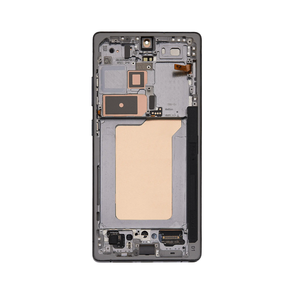 Samsung Galaxy S25 Ultra - OLED Assembly with frame (Titanium Jet Black) - OEM - Image 3