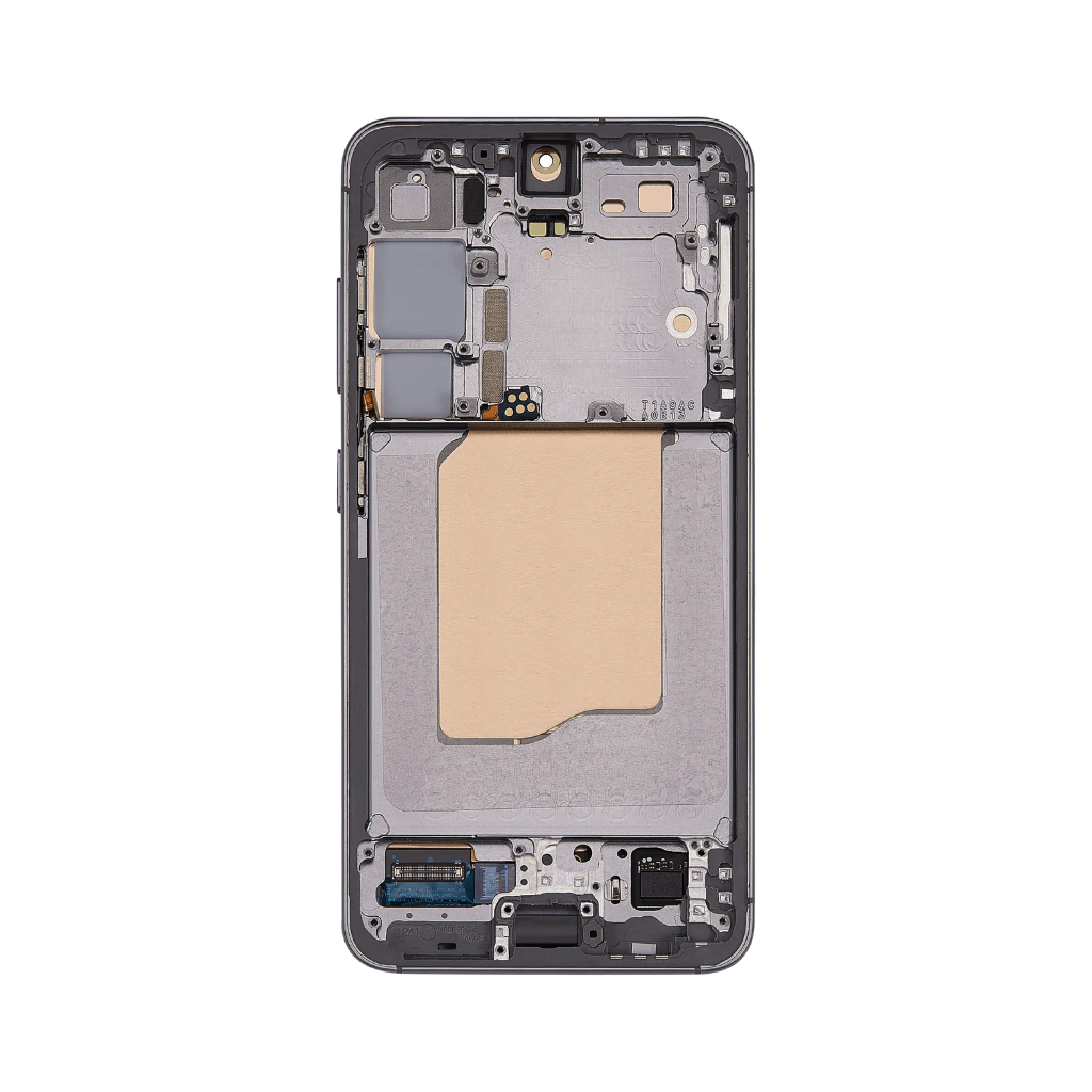 Samsung Galaxy S25 - OLED Assembly with frame (Silver Shadow) - OEM - Image 3