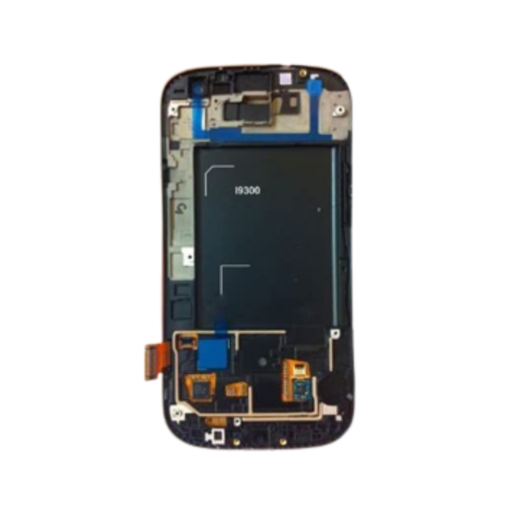Samsung Galaxy S3 - LCD Assembly with frame (Titanium Grey) - OEM - Image 3