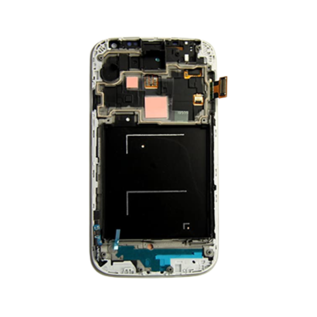 Samsung Galaxy S4 - LCD Assembly with frame (White Frost) - OEM - Image 3