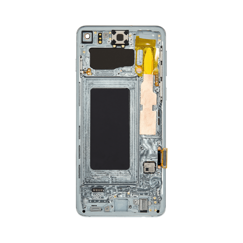 Samsung Galaxy S10 - OLED Assembly with frame (Prism Green) - OEM - Image 3