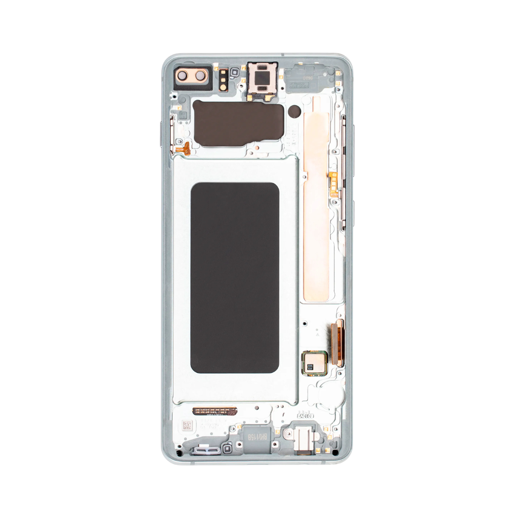 Samsung Galaxy S10 Plus - OLED Assembly with frame (Prism Green) - OEM - Image 3