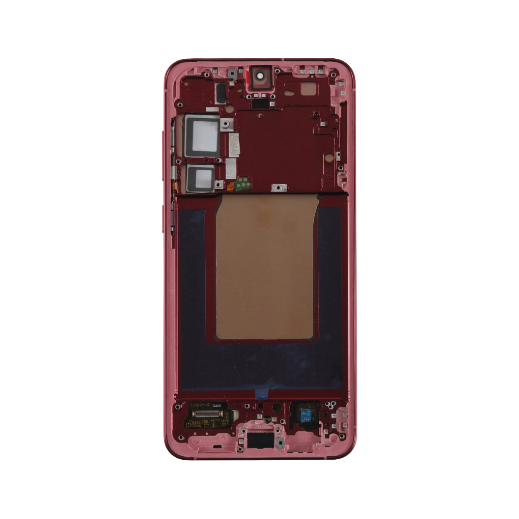 Samsung Galaxy S25 Plus - OLED Assembly with frame (Coral Red) - OEM - Image 3