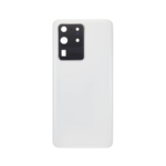 Samsung Galaxy S20 Ultra 5G Back Cover Glass with camera lens (Cloud White) - OEM