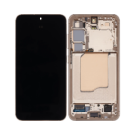 Samsung Galaxy S25 - OLED Assembly with frame (Pink Gold) - Service Pack
