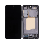 Samsung Galaxy S25 - OLED Assembly with frame (Blue Black) - Service Pack