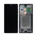 Samsung Galaxy S25 Ultra - OLED Assembly with frame (Titanium Black) - OEM