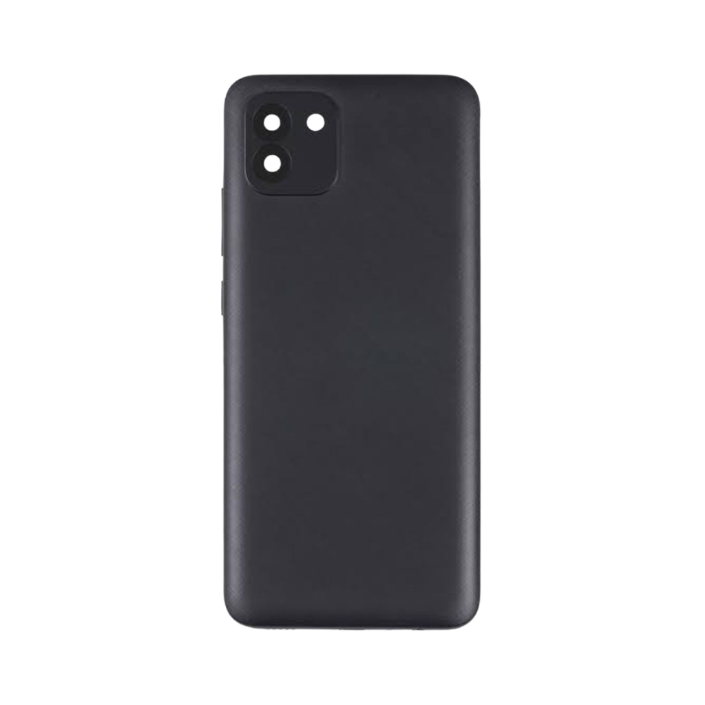 Samsung Galaxy A03 Back Glass (Black) - OEM