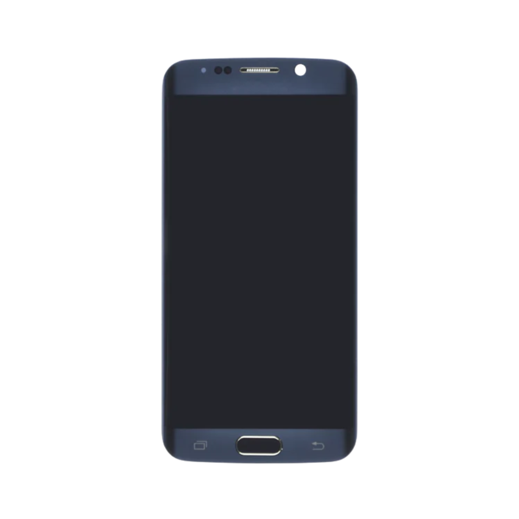 Samsung Galaxy S6 Edge - OLED Assembly with frame (Black Sapphire) - OEM - Image 2