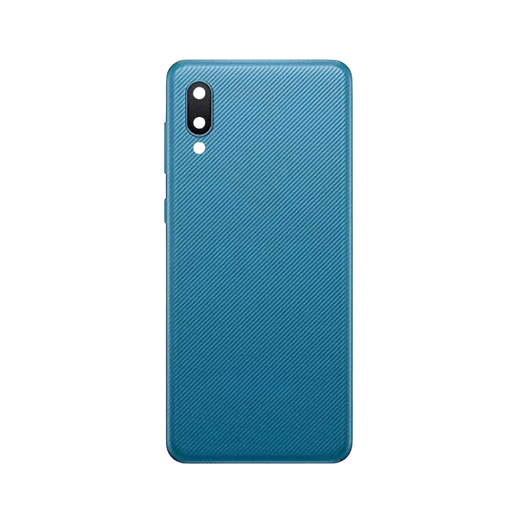 Samsung Galaxy A02 Back Glass (Blue) - OEM