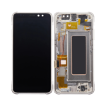 Samsung Galaxy S8 Active - OLED Assembly with frame (Tungsten Gold) - OEM