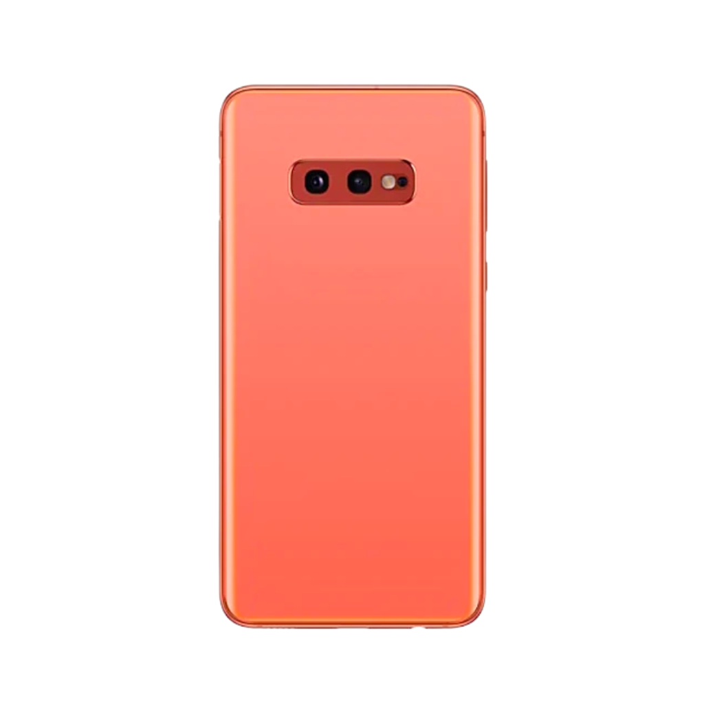 Samsung Galaxy S10e Back Cover Glass with camera lens (Flamingo Pink) - OEM