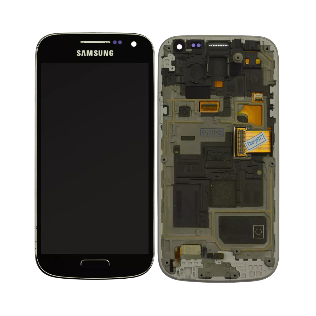 Samsung Galaxy S4 Mini - LCD Assembly with frame (Black Mist) - OEM