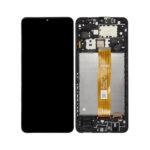 Samsung Galaxy A12 - OLED Assembly with frame - OEM